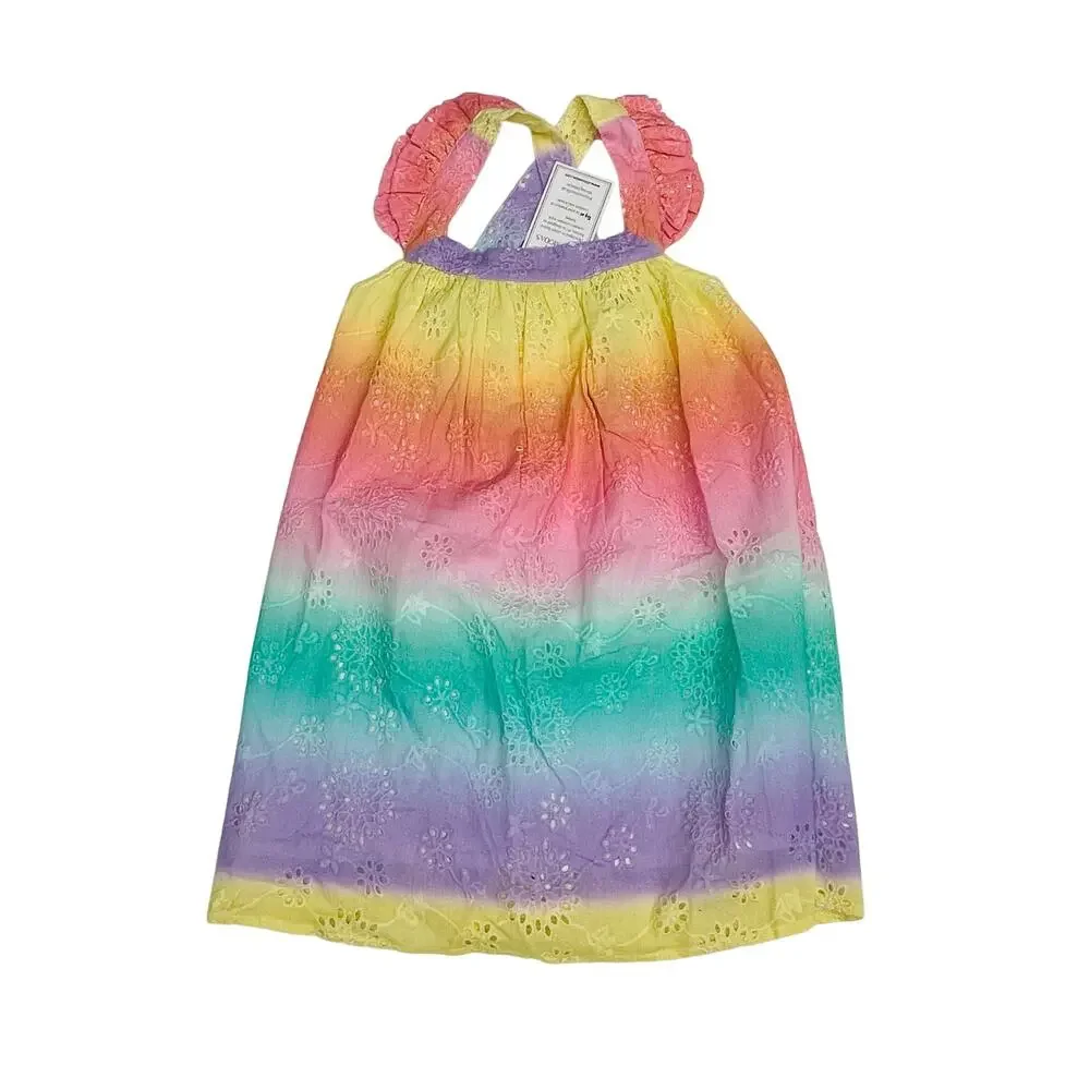NWT Alto Modas 2Y Rainbow Dress